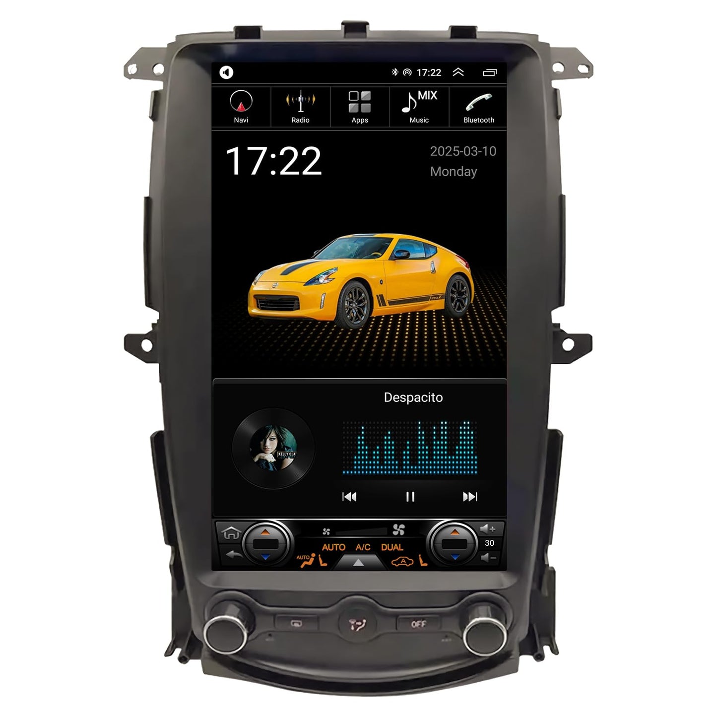 Android 14 Tesla Style Car Stereo for Nissan 370Z with 13.8" Touchscreen