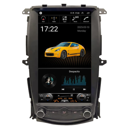 Android 14 Tesla Style Car Stereo for Nissan 370Z with 13.8" Touchscreen