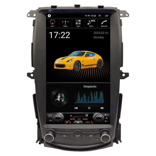 Android 14 Tesla Style Car Stereo for Nissan 370Z with 13.8" Touchscreen