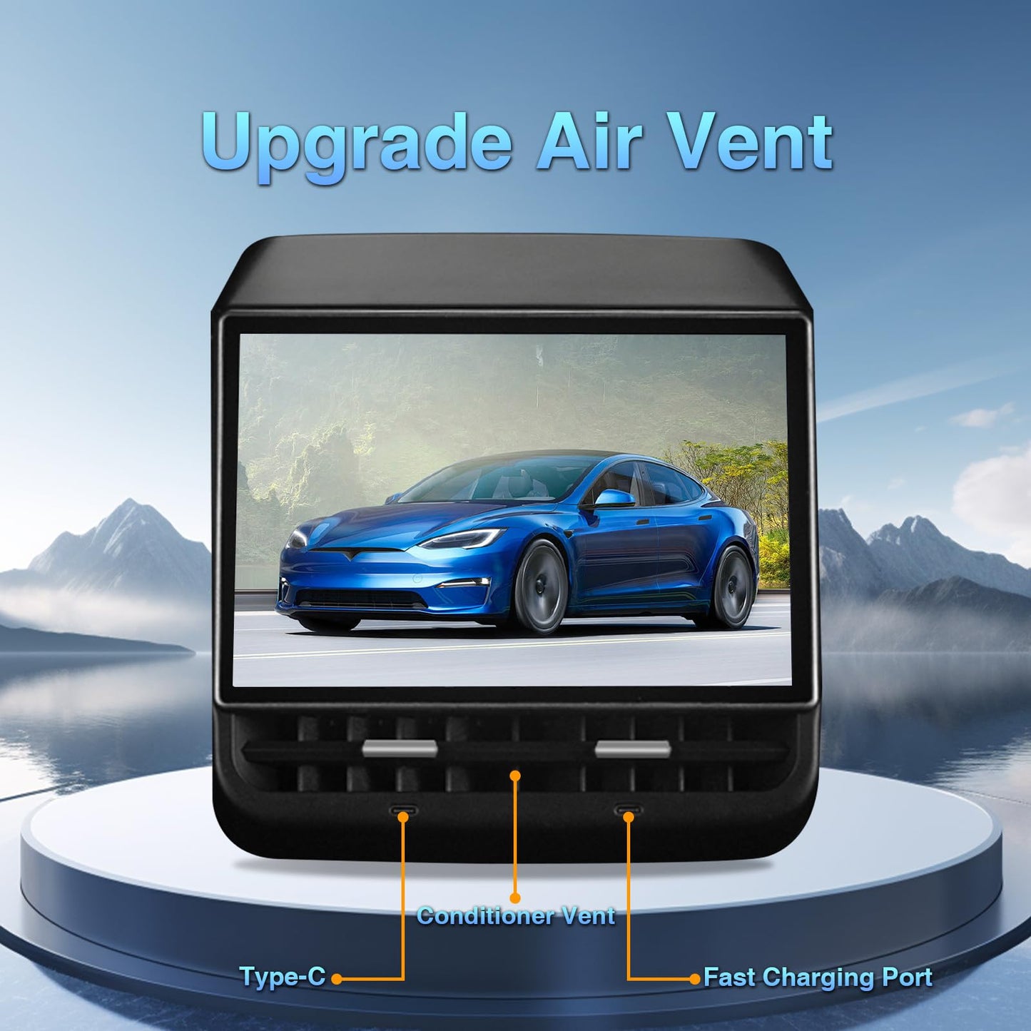 Osemall 8.66" Rear Entertainment Display for Tesla Model 3 & Model Y