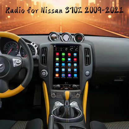 Android 14 Tesla Style Car Stereo for Nissan 370Z with 13.8" Touchscreen
