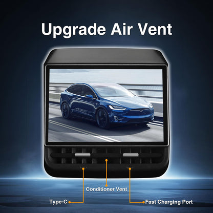 8.66" Rear Screen for Tesla Model 3 & Model Y with AC Seat Controls